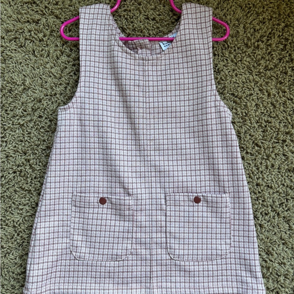 Nicole Miller Pink Checkered Sleeveless Top